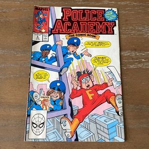 Original Police Academy Marvel Comic Book